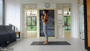 Yoga strafft die Bauchmuskulatur