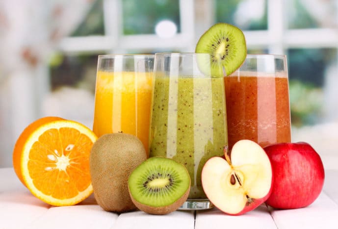 gesunder Fruchtsaft
