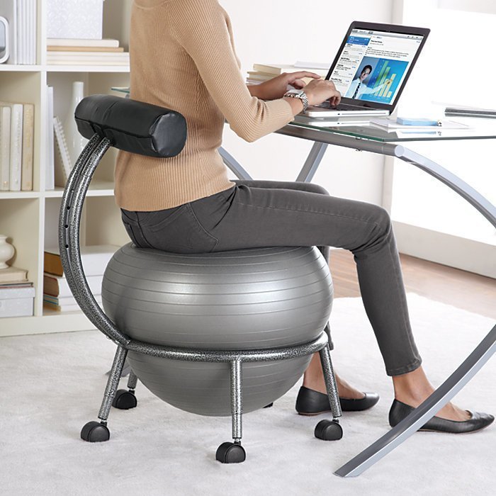 Balance-Ball-Chair-Alternative-Gesunder Stuhl