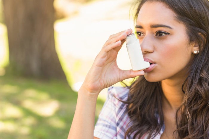 Asthma, wie Inhalatoren verwendet werden