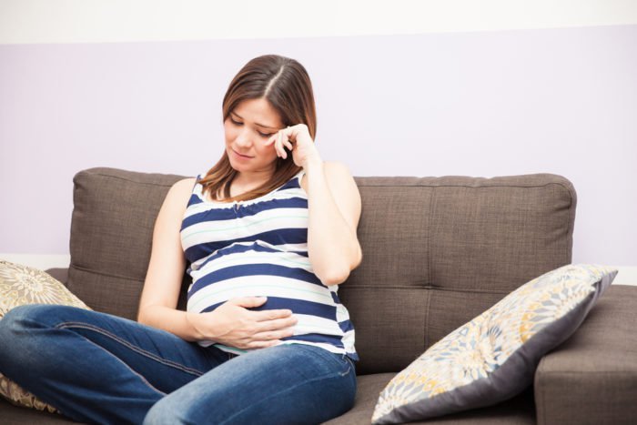 Stress und Depressionen während der Schwangerschaft