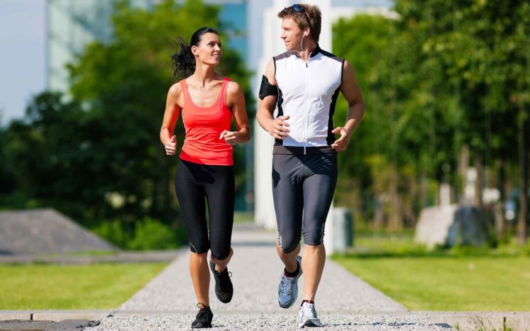 die Vorteile des Laufens gegen Stress