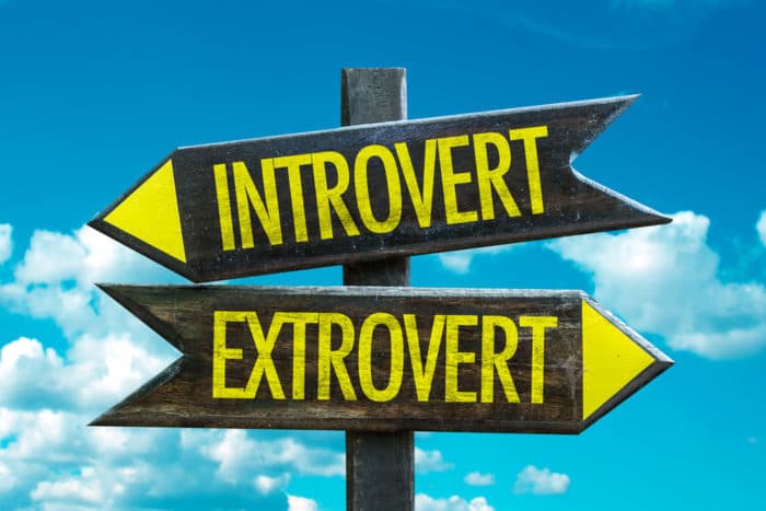 Gesundheit extrovertierte introvertierte Persönlichkeit