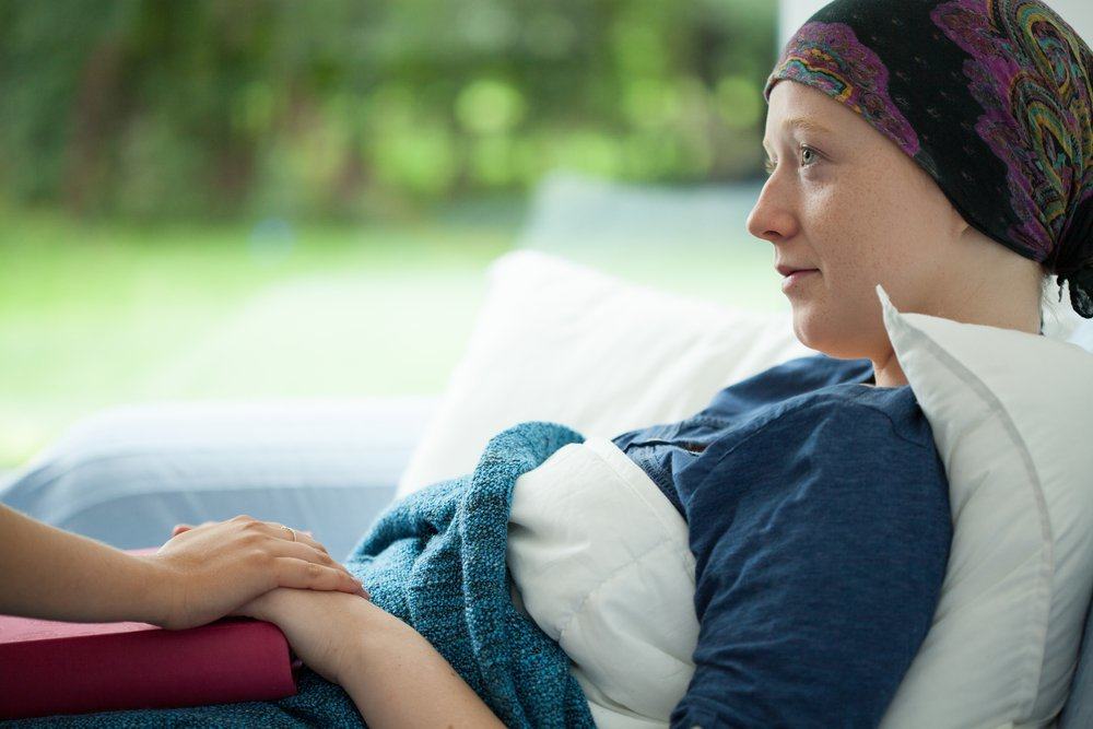 Krebspatienten mit Krebssymptomen bei Frauen helfen