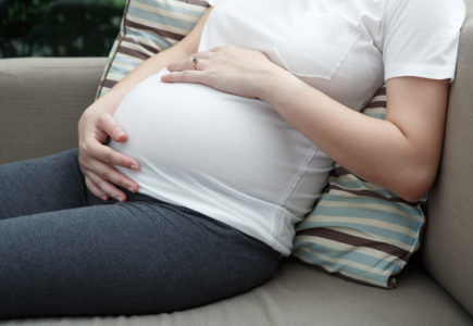 Angst vor schwangeren Frauen vor der Geburt