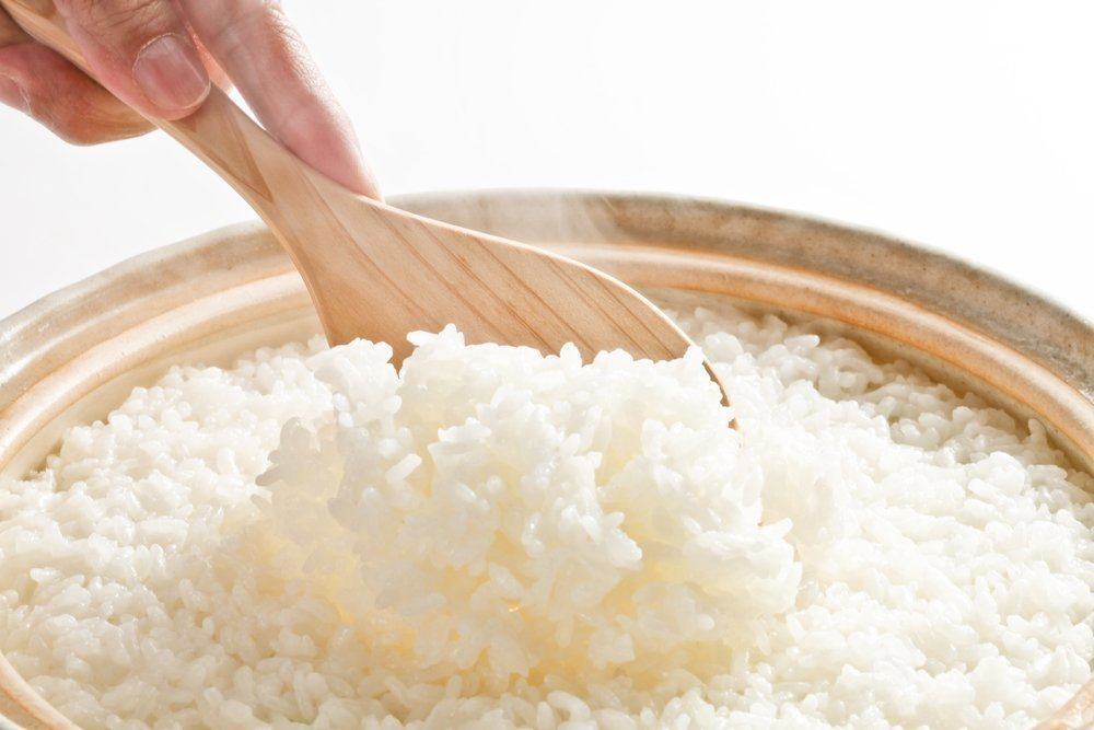 weißer Reis