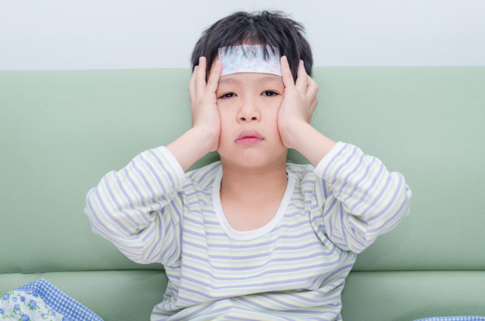Kopfschmerzen bei Kindern