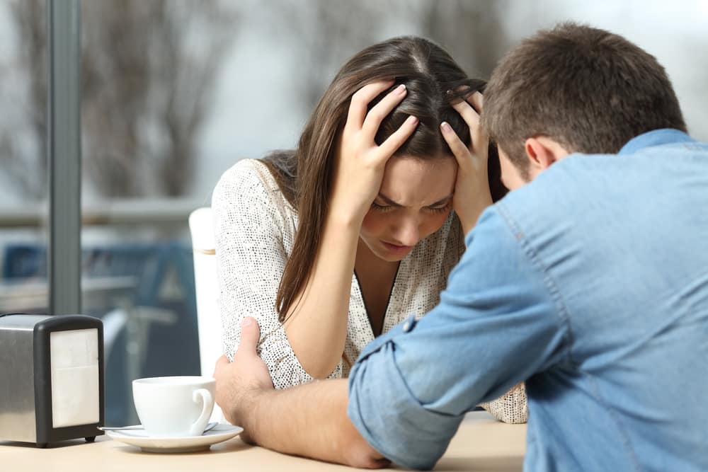 Paaren helfen, depressiv zu werden