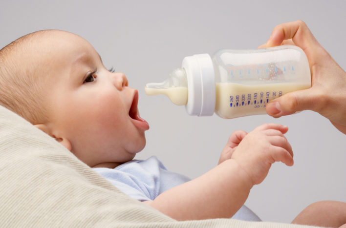 Babynahrung Milch