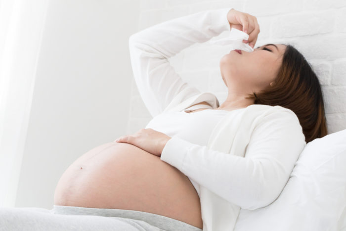 Sinusitis bei schwangeren Frauen