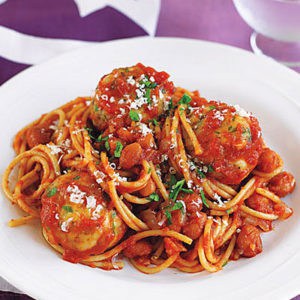 http://www.health.com/health/gallery/0 ,,20573344,00.html#spaghetti-and-turkey-meatballs-in-tomato-sauce--0